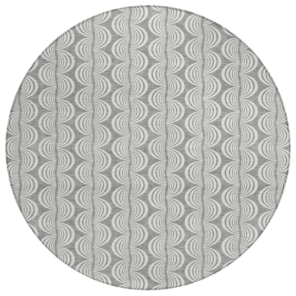 Machine Washable Indoor/ Outdoor Contemporary Chantille Rug