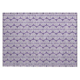 Machine Washable Indoor/ Outdoor Contemporary Chantille Rug