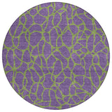 Machine Washable Indoor/ Outdoor Contemporary Chantille Rug