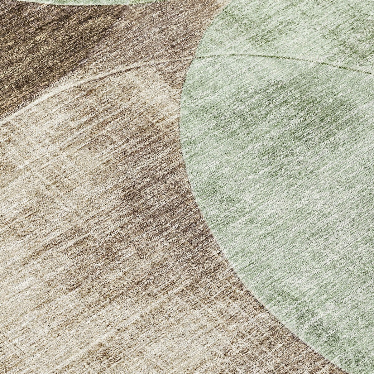 Machine Washable Indoor/ Outdoor Contemporary Deco Chantille Rug