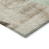 Machine Washable Indoor/ Outdoor Contemporary Deco Chantille Rug