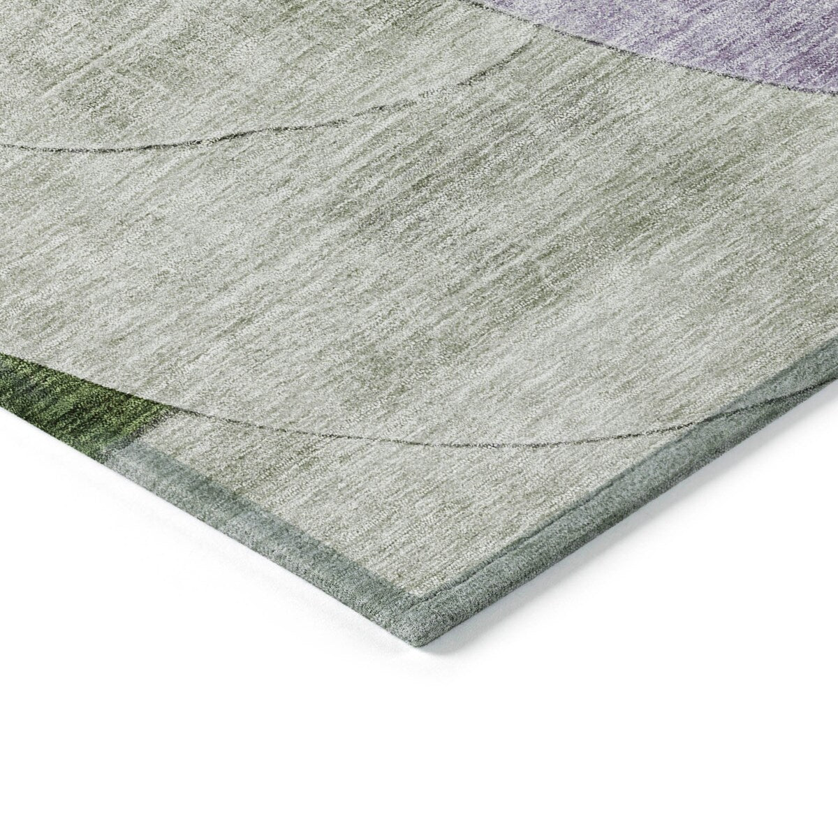 Machine Washable Indoor/ Outdoor Contemporary Deco Chantille Rug