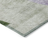 Machine Washable Indoor/ Outdoor Contemporary Deco Chantille Rug