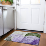 Machine Washable Indoor/ Outdoor Contemporary Deco Chantille Rug
