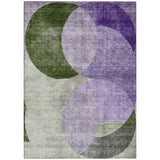 Machine Washable Indoor/ Outdoor Contemporary Deco Chantille Rug