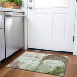 Machine Washable Indoor/ Outdoor Contemporary Deco Chantille Rug