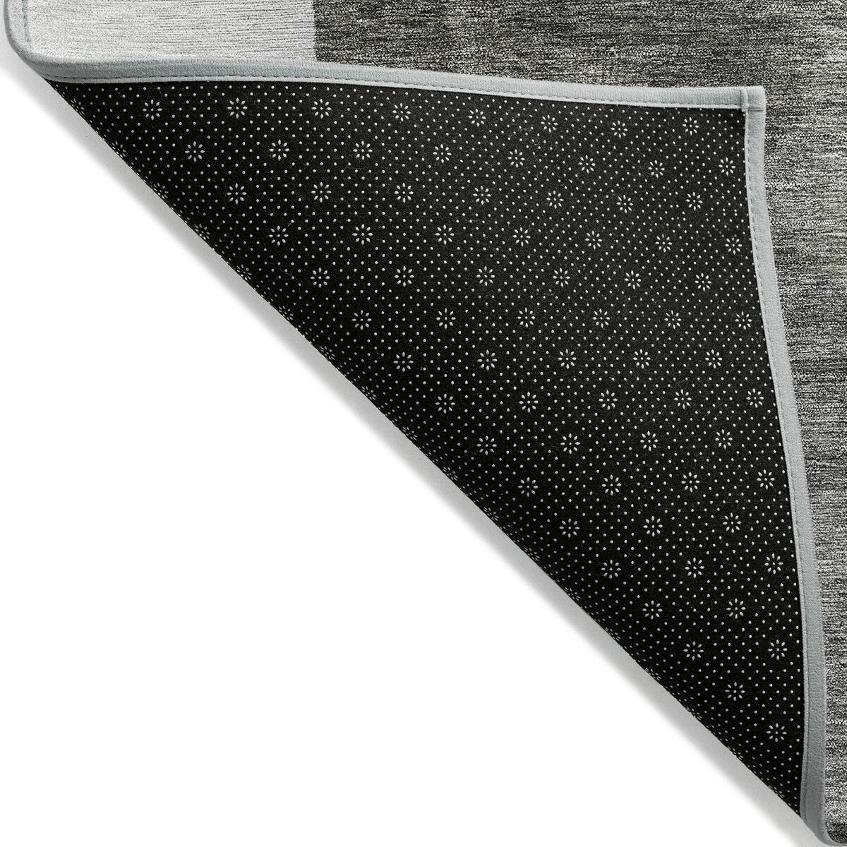Machine Washable Indoor/ Outdoor Contemporary Geo Chantille Rug