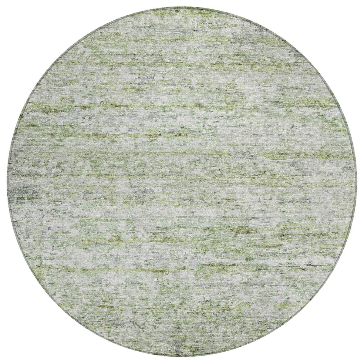 Machine Washable Indoor/ Outdoor Contemporary Solid Chantille Rug