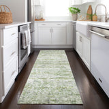 Machine Washable Indoor/ Outdoor Contemporary Solid Chantille Rug