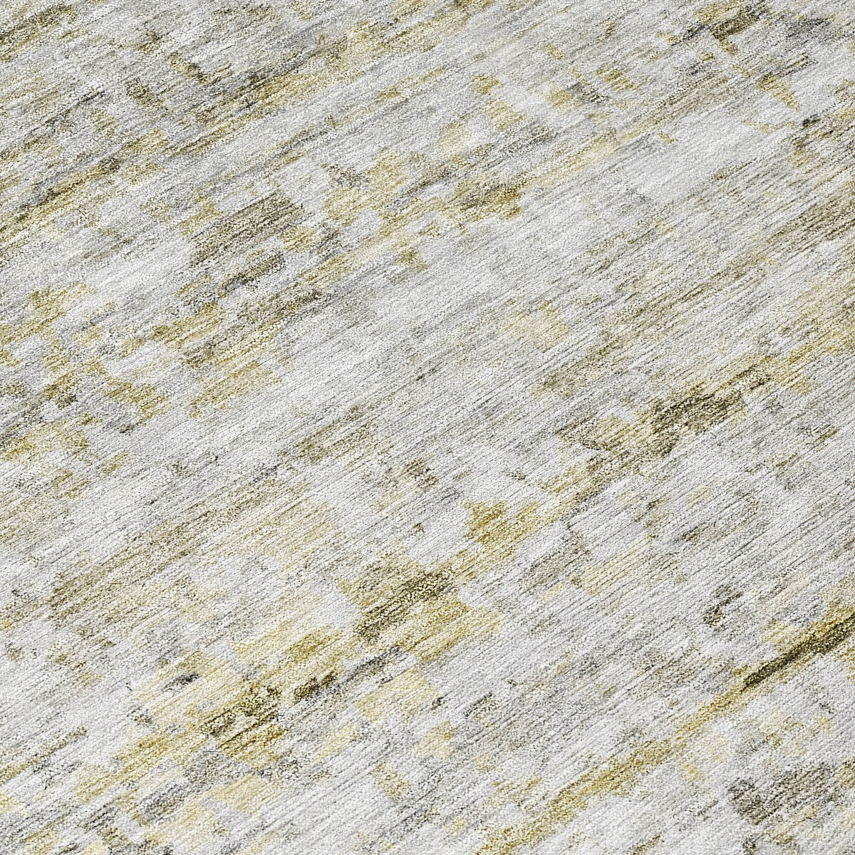 Machine Washable Indoor/ Outdoor Contemporary Solid Chantille Rug