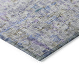 Machine Washable Indoor/ Outdoor Contemporary Solid Chantille Rug