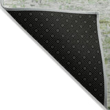 Machine Washable Indoor/ Outdoor Contemporary Solid Chantille Rug