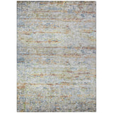 Machine Washable Indoor/ Outdoor Contemporary Solid Chantille Rug