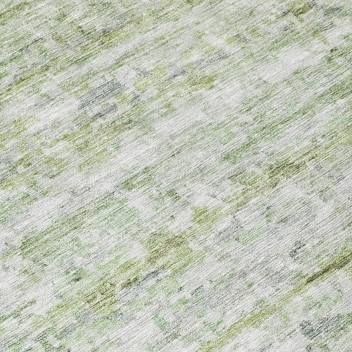 Machine Washable Indoor/ Outdoor Contemporary Solid Chantille Rug