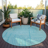 Machine Washable Indoor/ Outdoor Contemporary Stack Chantille Rug