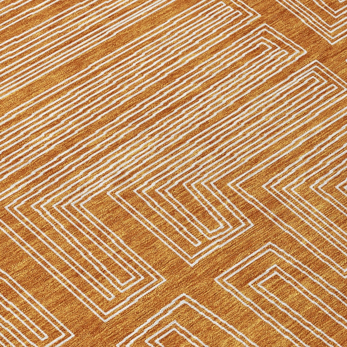 Machine Washable Indoor/ Outdoor Contemporary Stack Chantille Rug