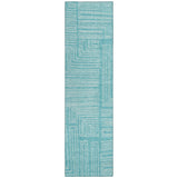 Machine Washable Indoor/ Outdoor Contemporary Stack Chantille Rug