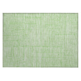 Machine Washable Indoor/ Outdoor Contemporary Stack Chantille Rug