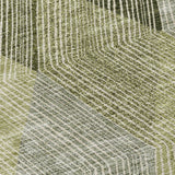 Machine Washable Indoor/ Outdoor Diamond Stripes Chantille Rug
