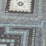 Machine Washable Indoor/ Outdoor Global Boho Chantille Rug