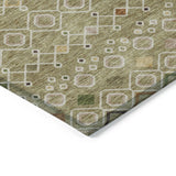 Machine Washable Indoor/ Outdoor Global Contempory Chantille Rug