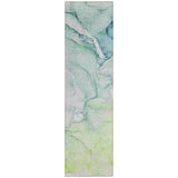 Machine Washable Indoor/ Outdoor Marble Chantille Rug