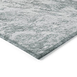 Machine Washable Indoor/ Outdoor Modern Abstract Chantille Rug