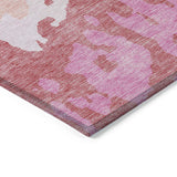 Machine Washable Indoor/ Outdoor Modern Abstract Chantille Rug