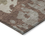 Machine Washable Indoor/ Outdoor Modern Abstract Chantille Rug