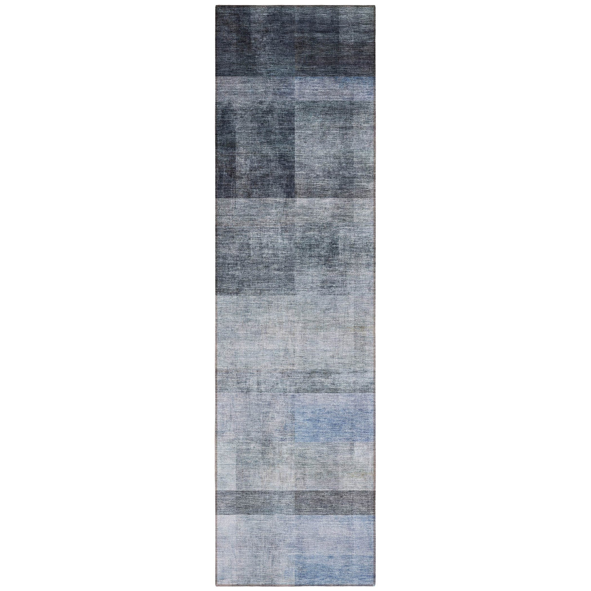 Machine Washable Indoor/ Outdoor Modern Abstract Chantille Rug