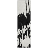 Machine Washable Indoor/ Outdoor Modern Abstract Chantille Rug
