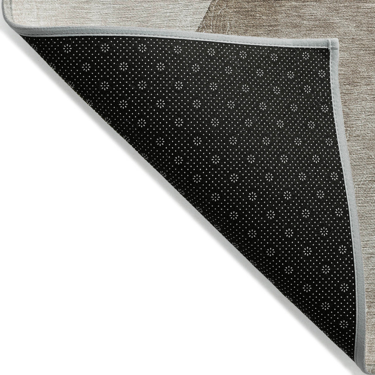 Machine Washable Indoor/ Outdoor Modern Abstract Chantille Rug