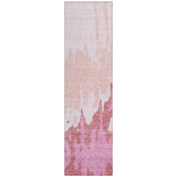 Machine Washable Indoor/ Outdoor Modern Abstract Chantille Rug