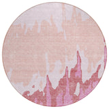 Machine Washable Indoor/ Outdoor Modern Abstract Chantille Rug
