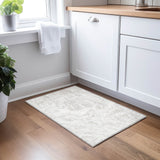Machine Washable Indoor/ Outdoor Modern Abstract Chantille Rug