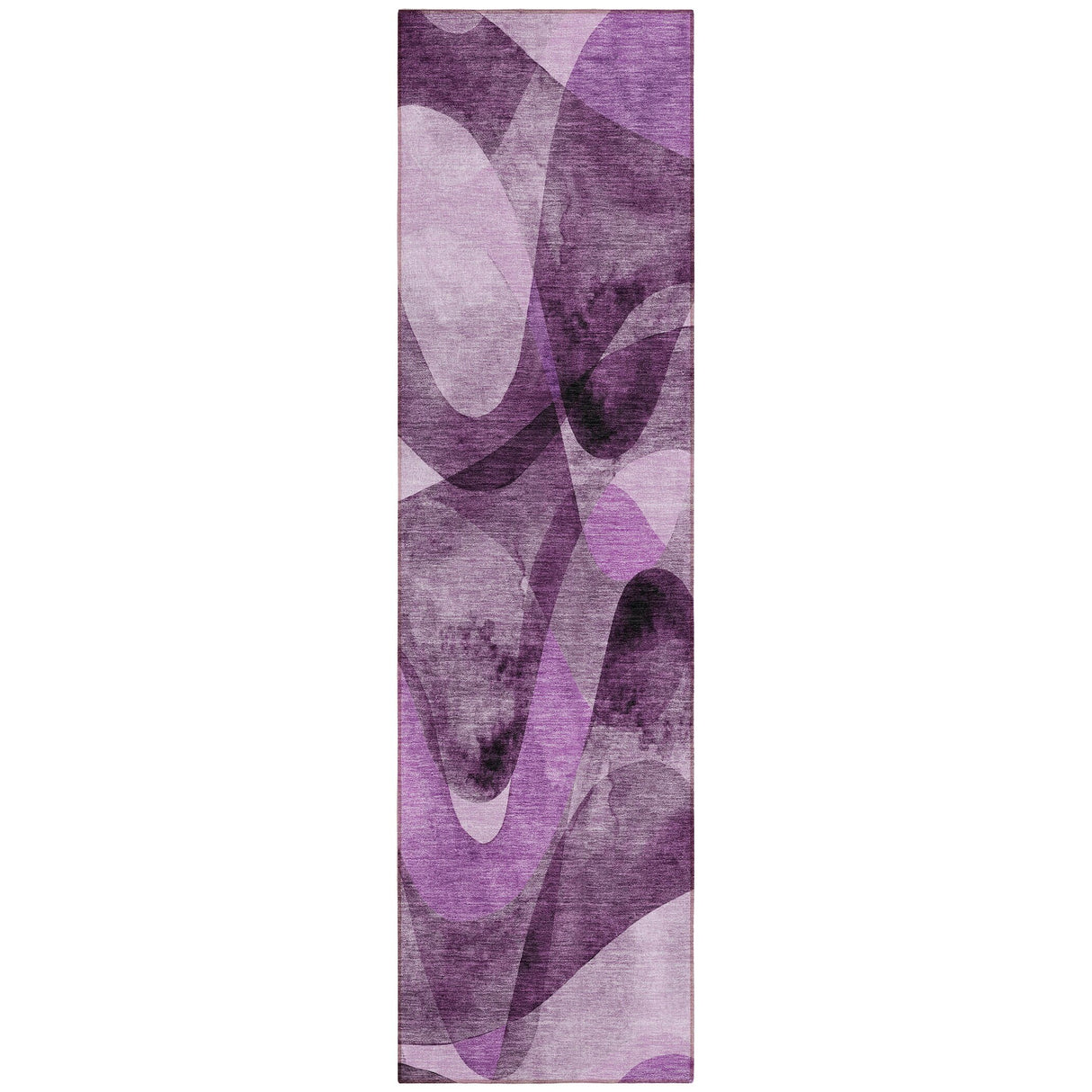 Machine Washable Indoor/ Outdoor Modern Chantille Rug
