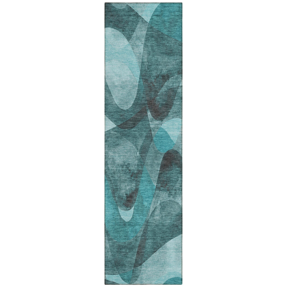Machine Washable Indoor/ Outdoor Modern Chantille Rug