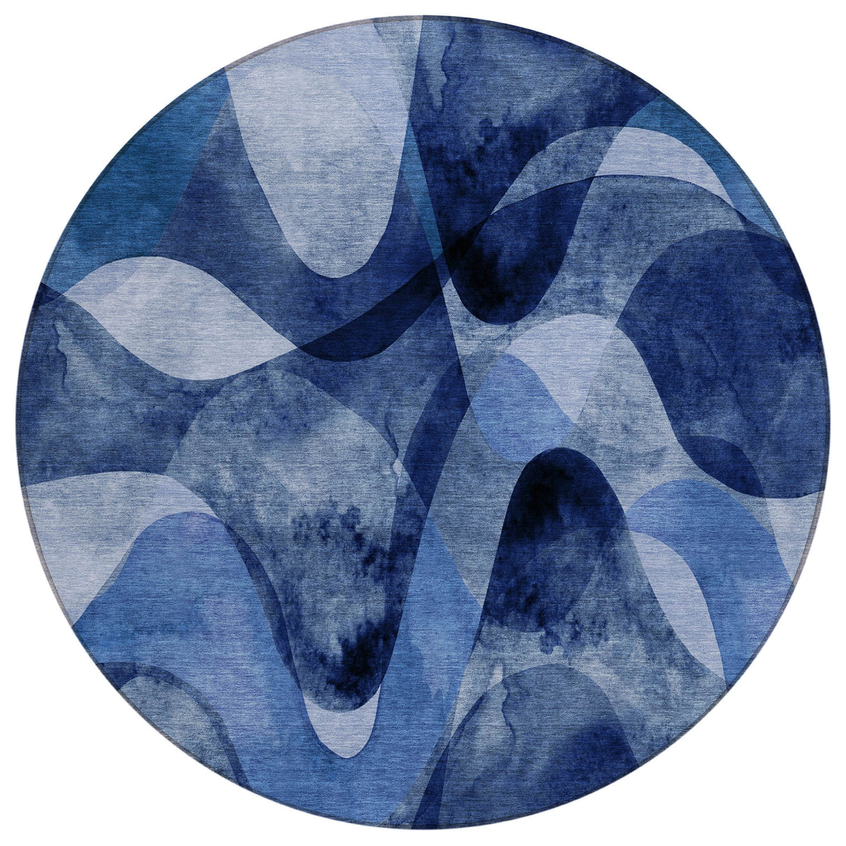 Machine Washable Indoor/ Outdoor Modern Chantille Rug