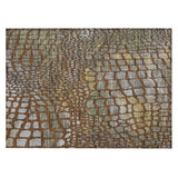 Machine Washable Indoor/ Outdoor Modern Cobble Chantille Rug