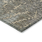 Machine Washable Indoor/ Outdoor Modern Cobble Chantille Rug