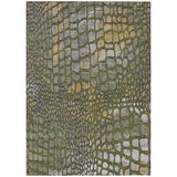 Machine Washable Indoor/ Outdoor Modern Cobble Chantille Rug