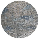 Machine Washable Indoor/ Outdoor Modern Cobble Chantille Rug