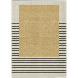 Machine Washable Indoor/ Outdoor Modern Deco Chantille Rug
