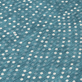 Machine Washable Indoor/ Outdoor Modern Dotty Chantille Rug
