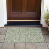 Machine Washable Indoor/ Outdoor Modern Dotty Chantille Rug