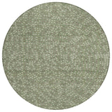 Machine Washable Indoor/ Outdoor Modern Dotty Chantille Rug