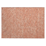 Machine Washable Indoor/ Outdoor Modern Dotty Chantille Rug