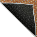 Machine Washable Indoor/ Outdoor Modern Dotty Chantille Rug