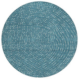 Machine Washable Indoor/ Outdoor Modern Dotty Chantille Rug
