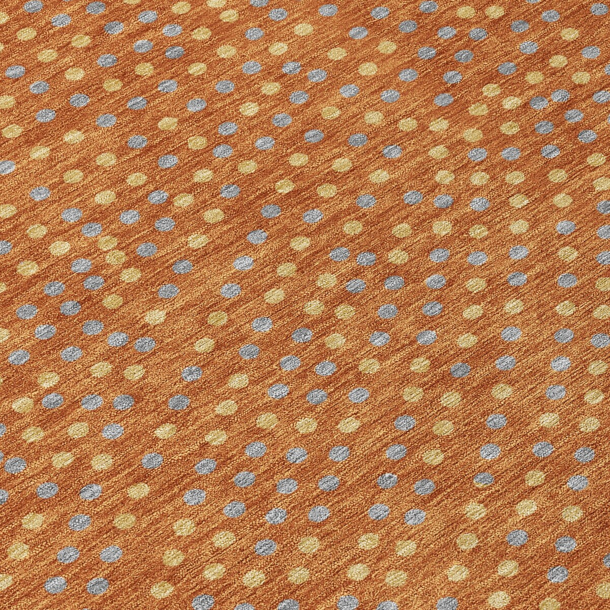 Machine Washable Indoor/ Outdoor Modern Dotty Chantille Rug